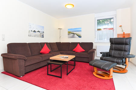 Ferienwohnung 6 - Wohnzimmer