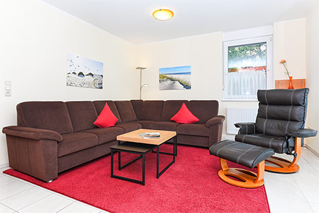Ferienwohnung 6 - Wohnzimmer