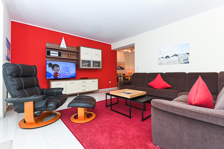 Ferienwohnung 6 - Wohnzimmer