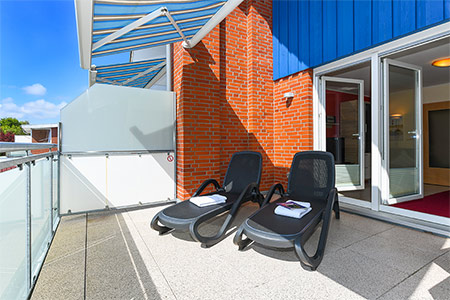 Ferienwohnung 8 - Balkon