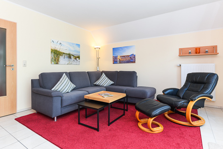 Ferienwohnung 8 - Wohnzimmer