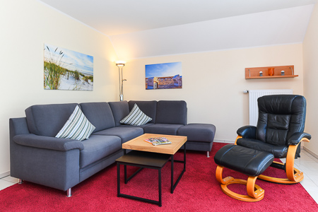 Ferienwohnung 8 - Wohnzimmer