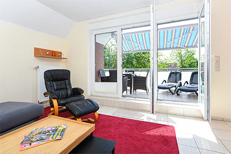 Ferienwohnung 8 - Wohnzimmer