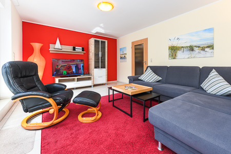 Ferienwohnung 8 - Wohnzimmer