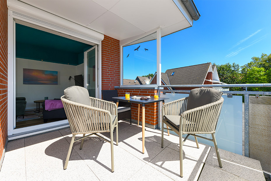 Ferienwohnung 9 - Balkon