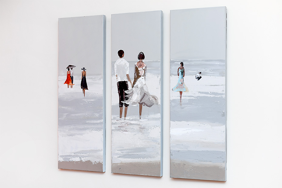 Ferienwohnung 9 - Wohnraum mit integrierter Küche