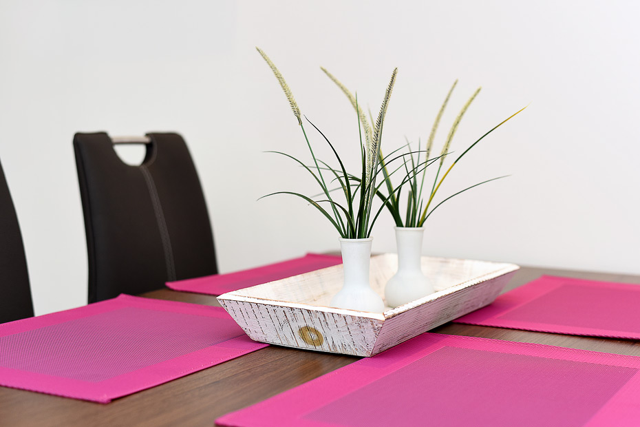 Ferienwohnung 13 - Wohnzimmer mit integriertem Küchenbereich