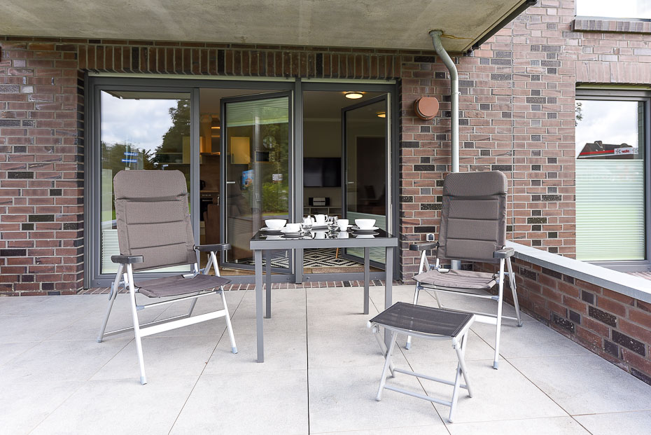 Ferienwohnung 16 - Terrasse