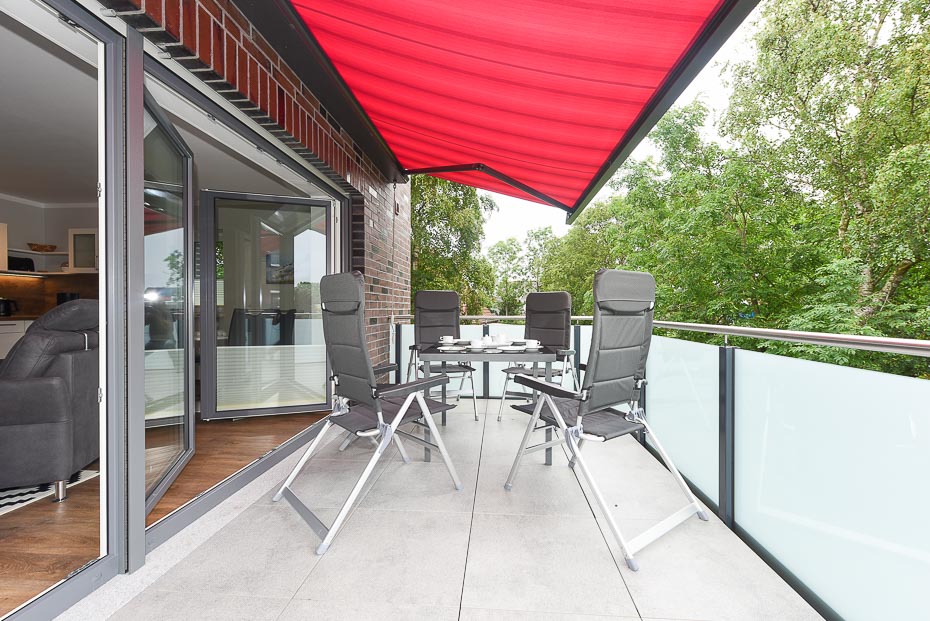 Ferienwohnung 17 - Balkon