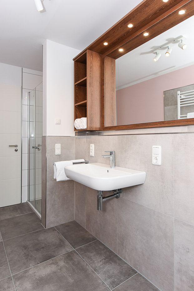 Ferienwohnung 19 - Badezimmer