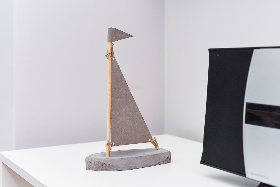 Ferienwohnung 19 - Wohnzimmer mit integriertem Küchenbereich