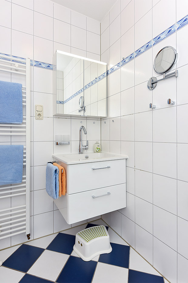 Ferienwohnung „Mole“ - Badezimmer
