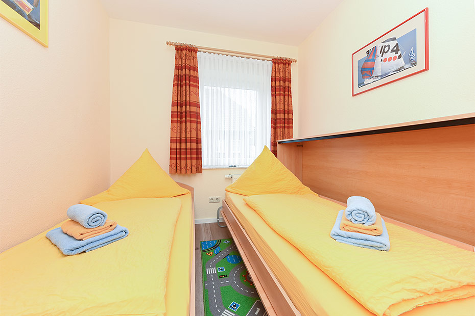 Ferienwohnung „Mole“ - Schlafzimmer 2/Kinderzimmer