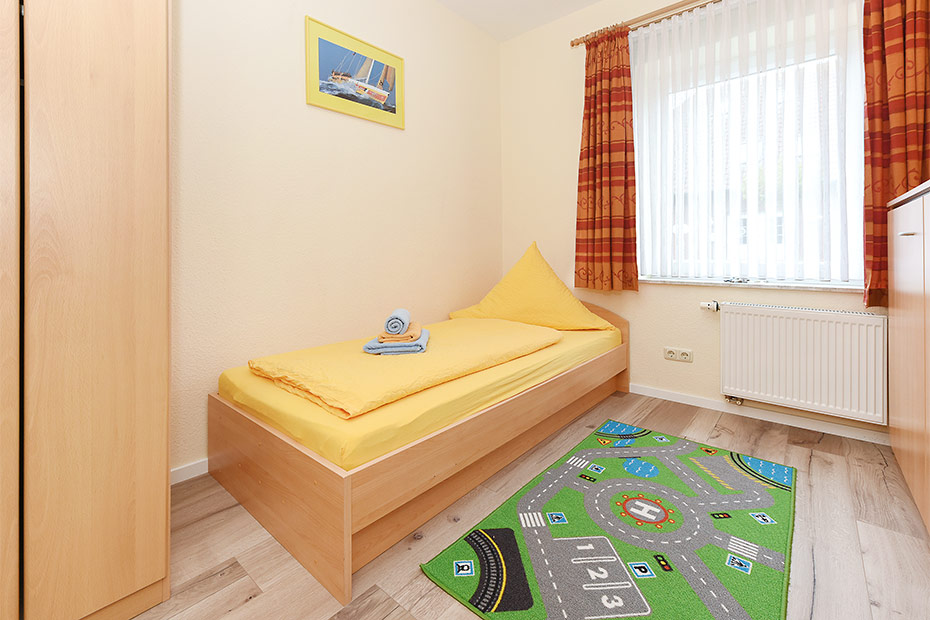 Ferienwohnung „Mole“ - Schlafzimmer 2/Kinderzimmer