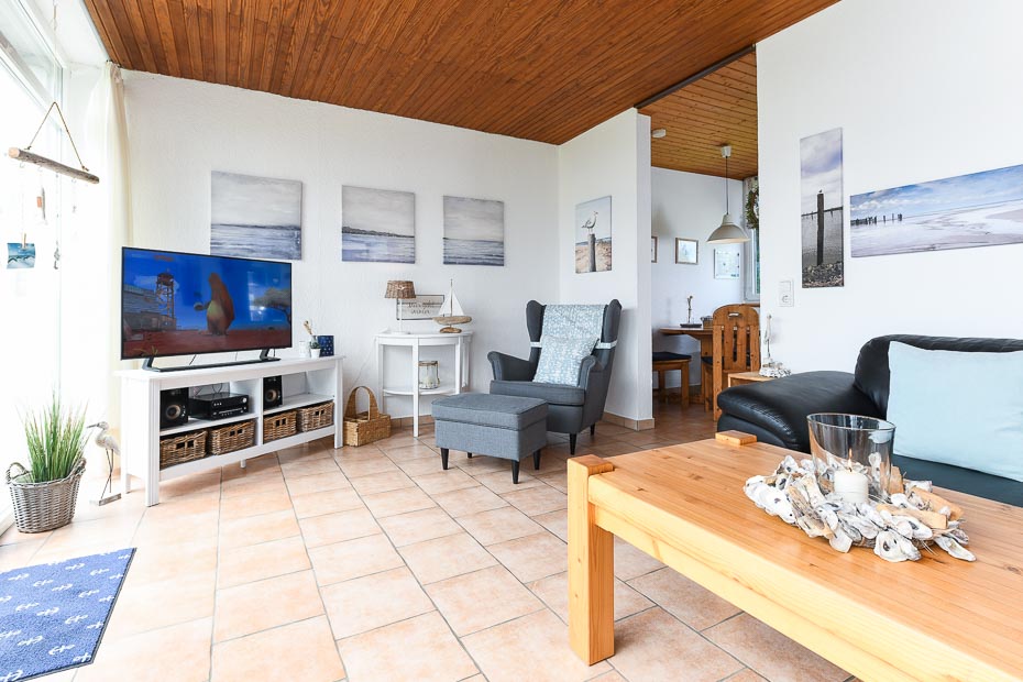 Ferienhaus „Wiggermann“ - Wohnzimmer