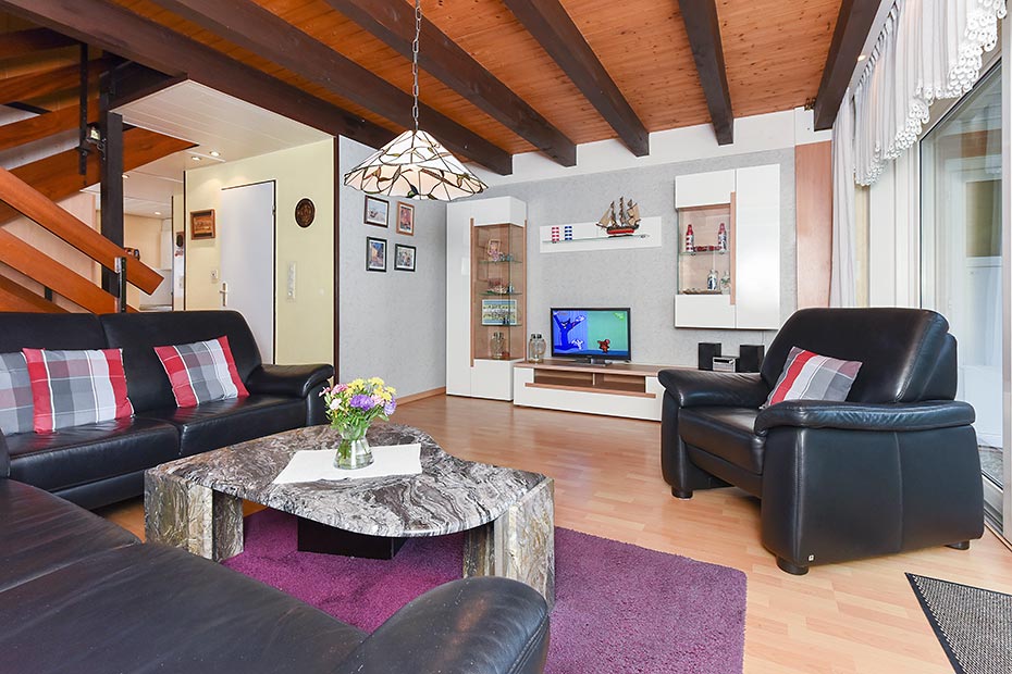 Ferienhaus „Windmühle“ - Wohnzimmer