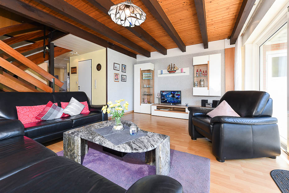 Ferienhaus „Windmühle“ - Wohnzimmer