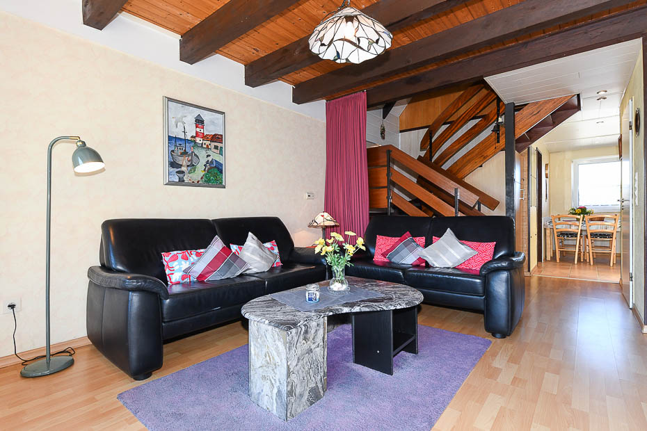 Ferienhaus „Windmühle“ - Wohnzimmer