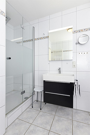 Ferienwohnung „Friesentraum“ - Badezimmer