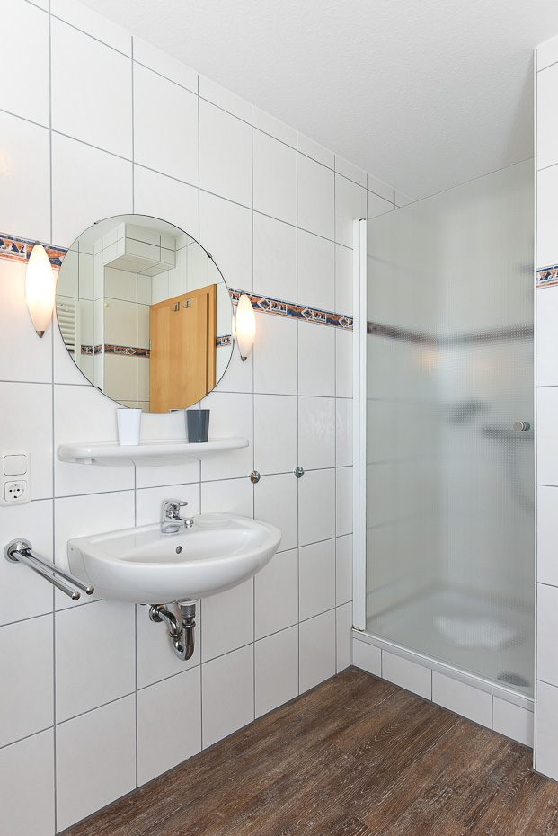 Ferienwohnung „Wattenblick“ - Badezimmer