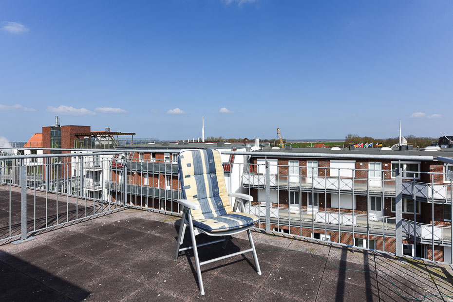Ferienwohnung „Wattenblick“ - Balkon