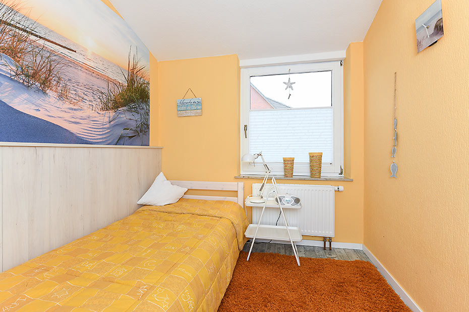 Ferienhaus „Nordseeschnecke“ - Schlafzimmer 2/Kinderzimmer