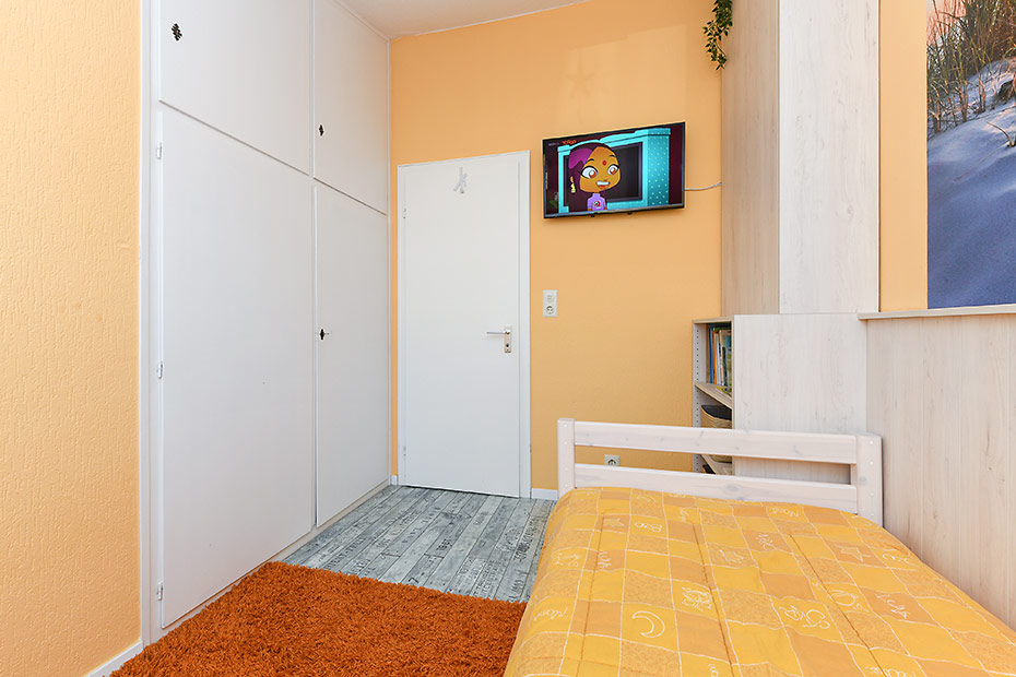 Ferienhaus „Nordseeschnecke“ - Schlafzimmer 2/Kinderzimmer