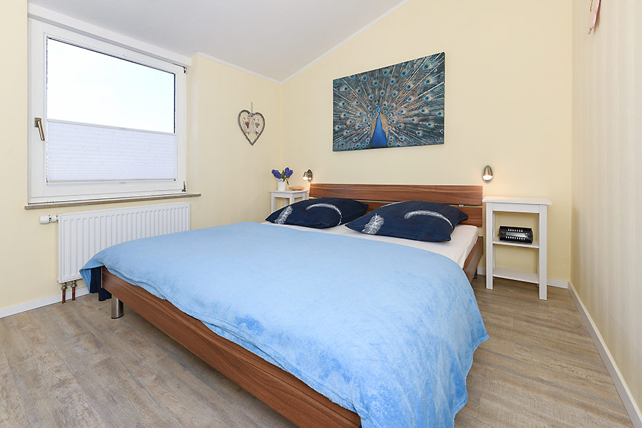 Ferienhaus „Nordseeschnecke“ - Schlafzimmer 1