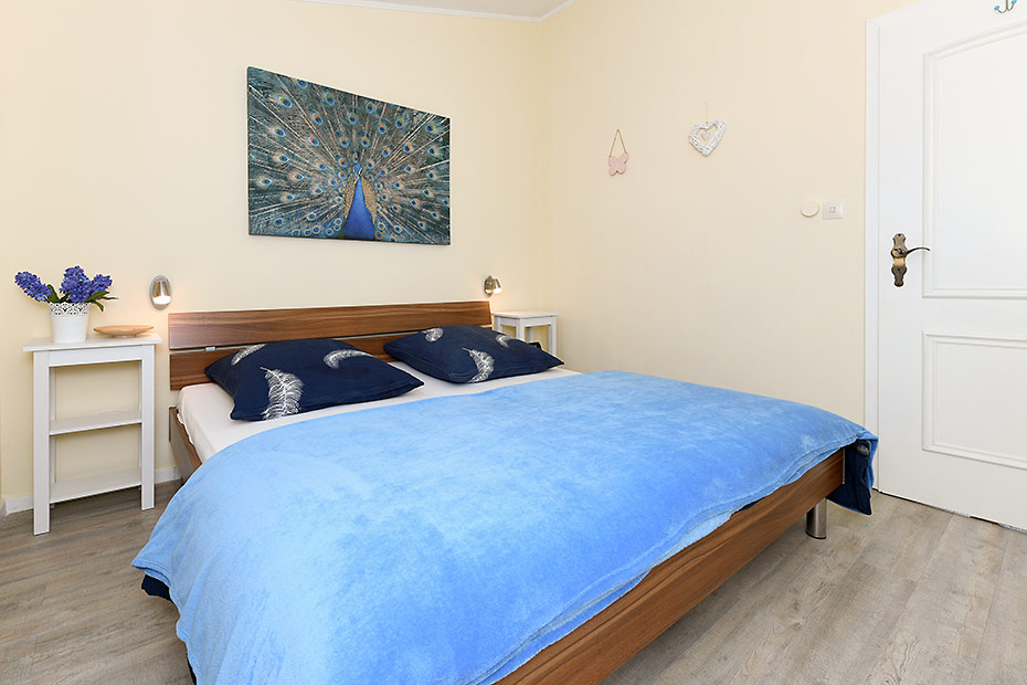 Ferienhaus „Nordseeschnecke“ - Schlafzimmer 1