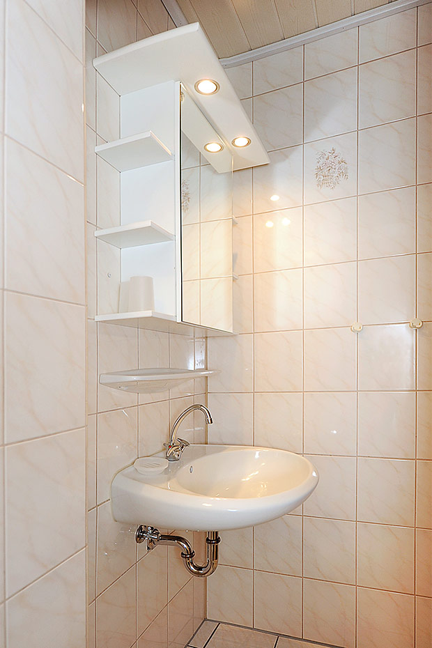 Ferienwohnung „Kleiner Seestern“ - Badezimmer