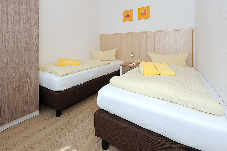 Ferienwohnung „Kleiner Seestern“ - Schlafzimmer