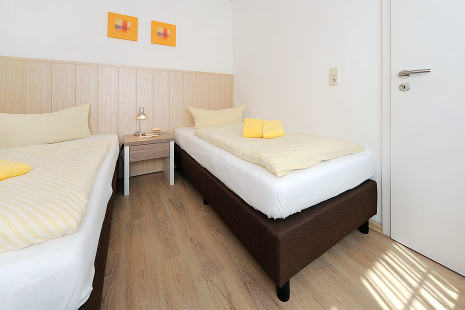 Ferienwohnung „Kleiner Seestern“ - Schlafzimmer