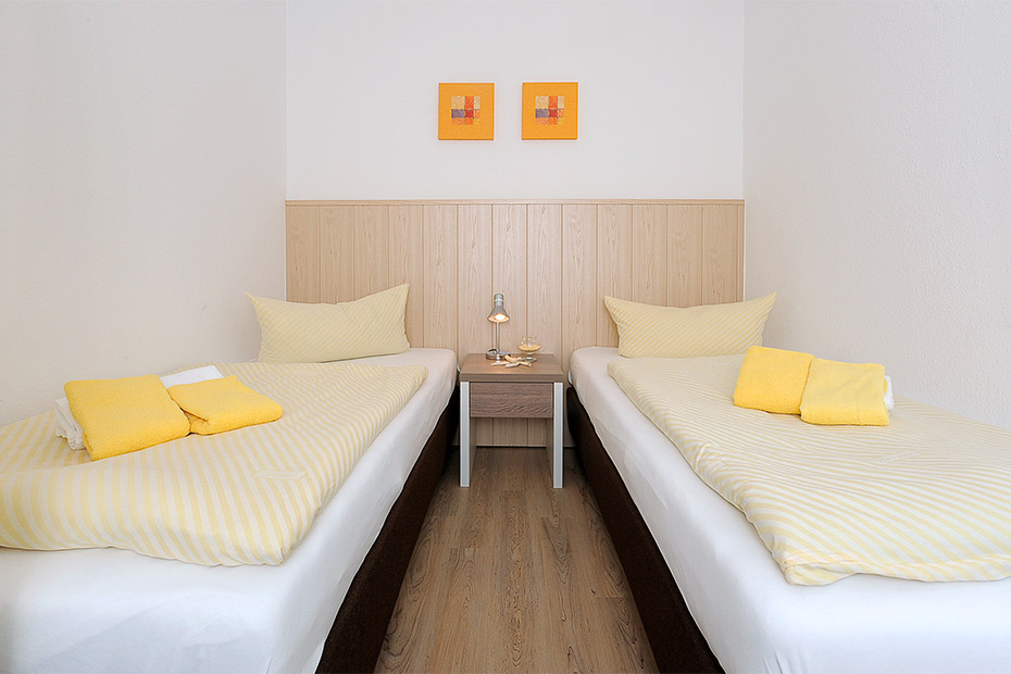 Ferienwohnung „Kleiner Seestern“ - Schlafzimmer