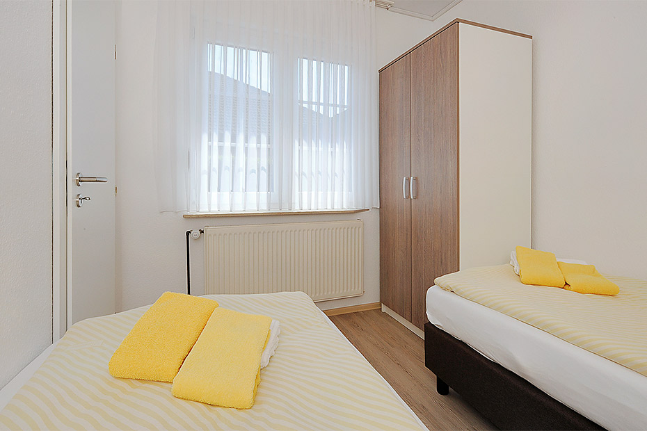 Ferienwohnung „Kleiner Seestern“ - Schlafzimmer
