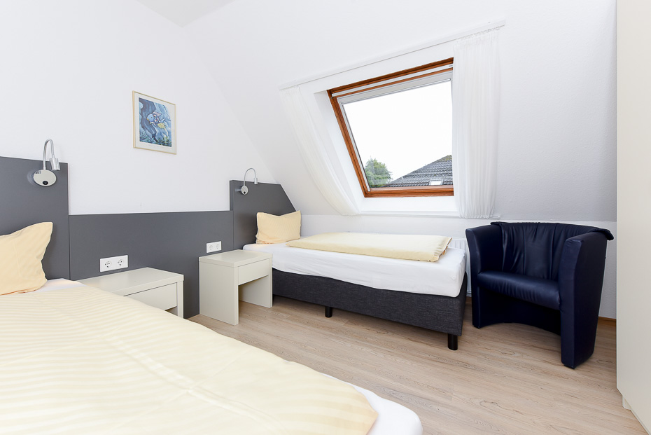 Ferienwohnung „Oberdeck“ - Schlafzimmer 2/Kinderzimmer