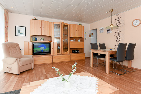 Ferienhaus 301 - Wohnzimmer