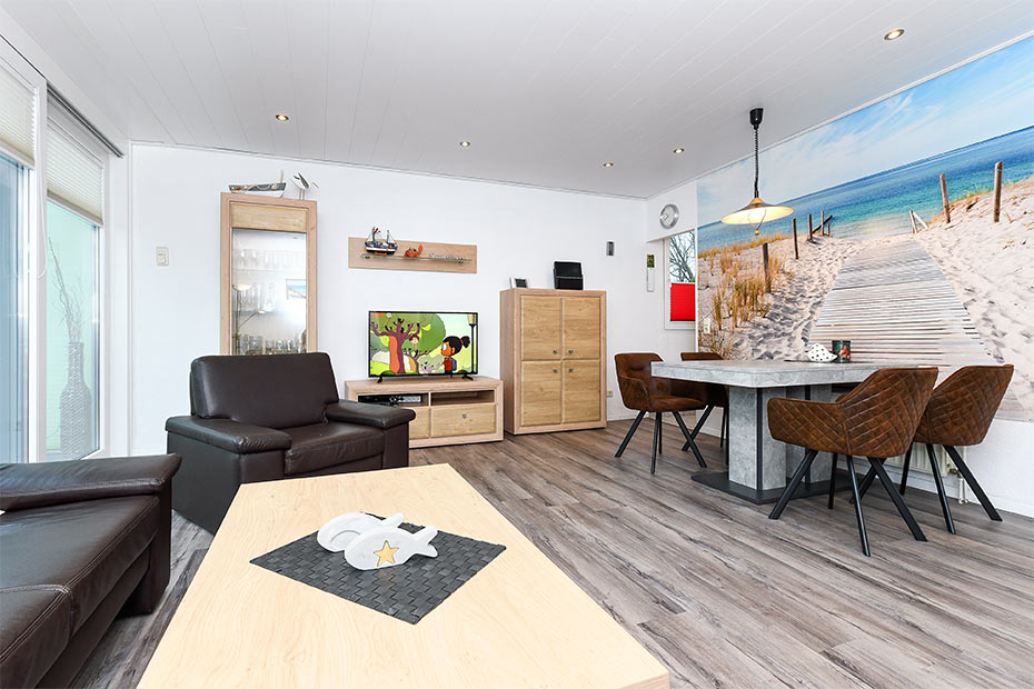 Ferienhaus 313 - Wohnzimmer