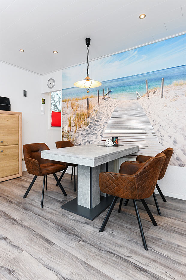 Ferienhaus 313 - Wohnzimmer