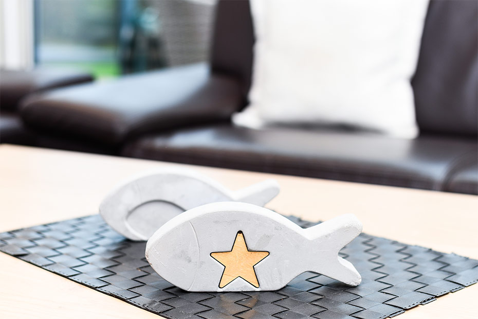 Ferienhaus 313 - Wohnzimmer