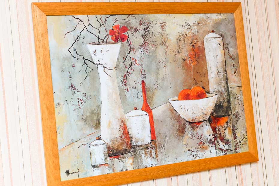 Ferienwohnung „Anne Bonny“ - Wohnzimmer mit integriertem Küchenbereich