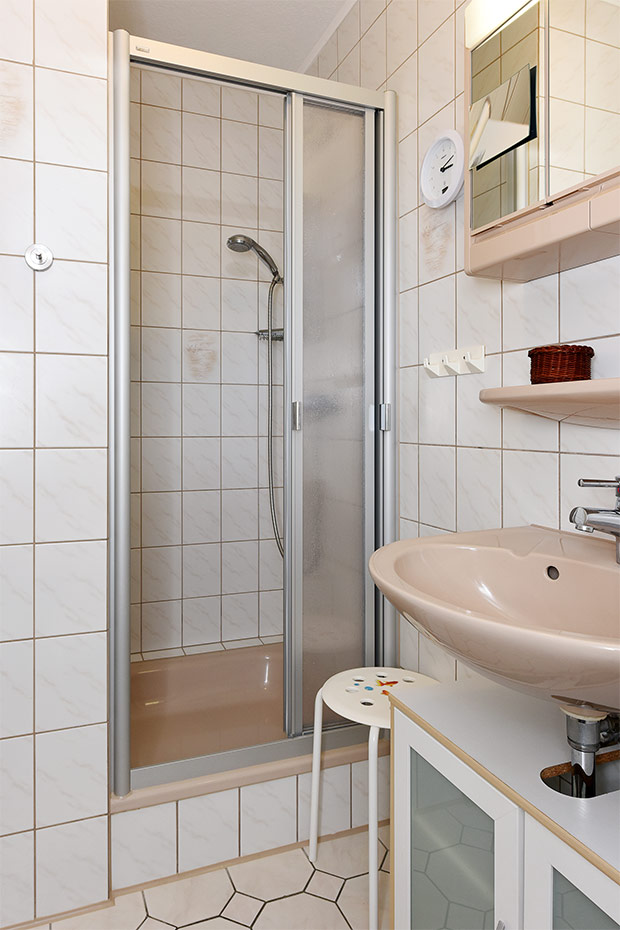 Ferienwohnung „Blackbeard“ - Badezimmer