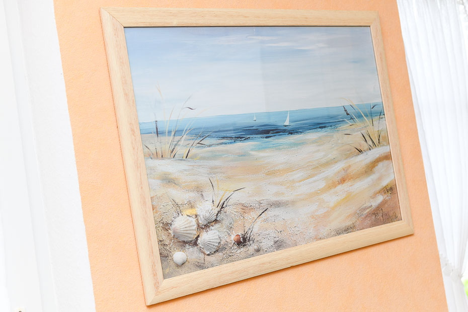 Ferienwohnung „Blackbeard“ - Wohnraum mit integrierter Küche