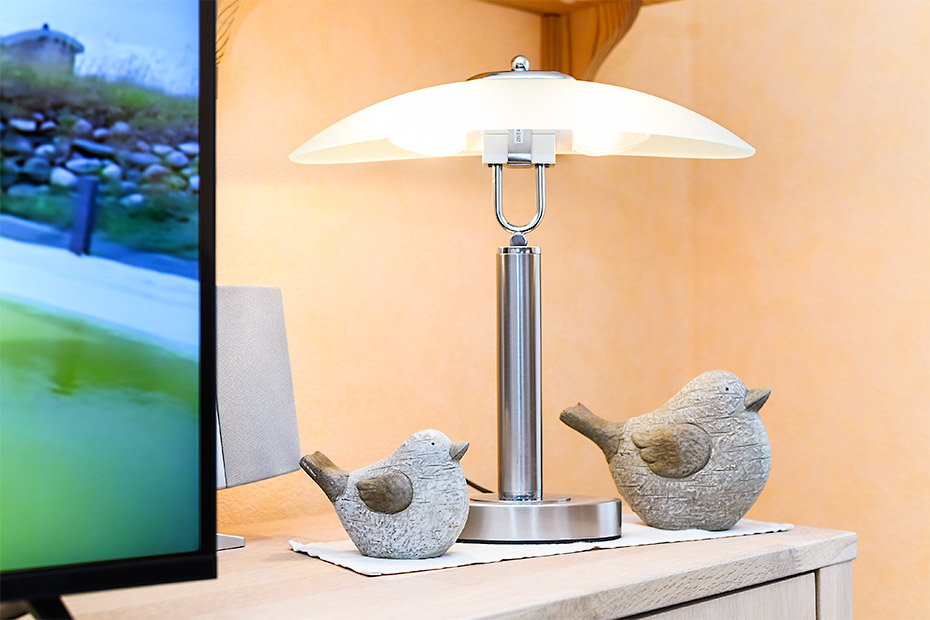 Ferienwohnung „Blackbeard“ - Wohnraum mit integrierter Küche