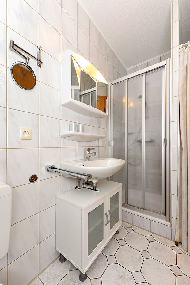 Ferienwohnung „Grace O'Malley“ - Badezimmer