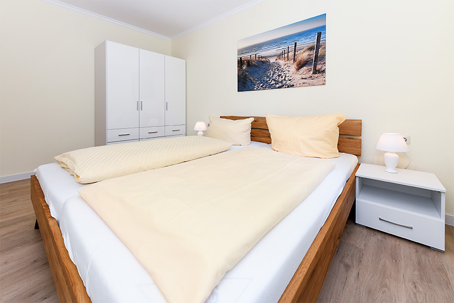 Ferienwohnung „Klaus Störtebeker“ - Schlafzimmer