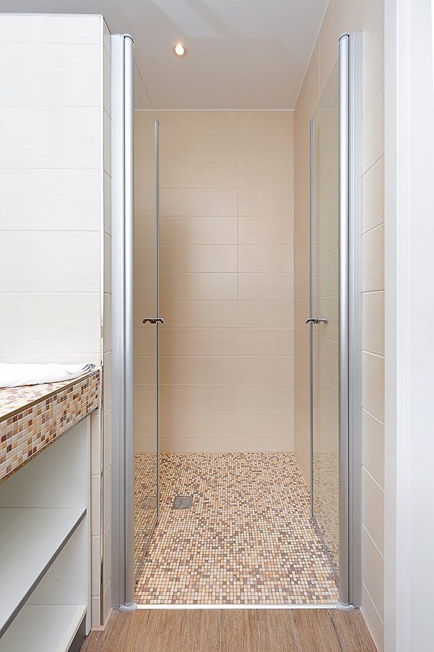 Ferienwohnung „Bullaugenkiek“ - Badezimmer