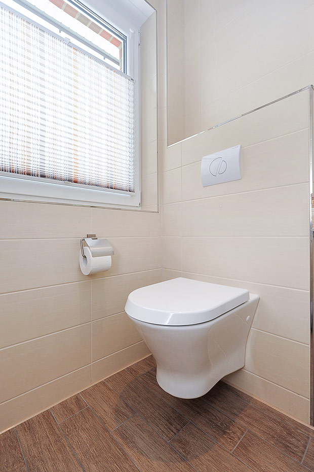 Ferienwohnung „Bullaugenkiek“ - Badezimmer