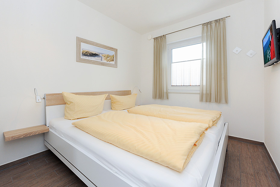 Ferienwohnung „Bullaugenkiek“ - Schlafzimmer