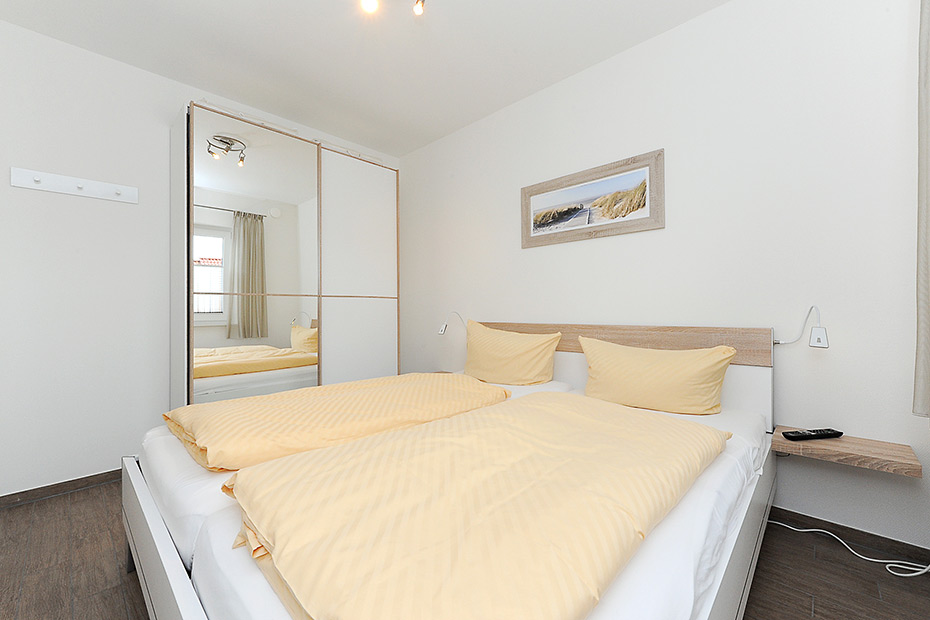 Ferienwohnung „Bullaugenkiek“ - Schlafzimmer
