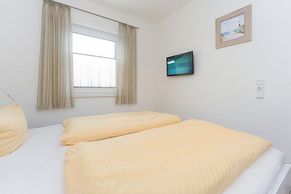 Ferienwohnung „Bullaugenkiek“ - Schlafzimmer